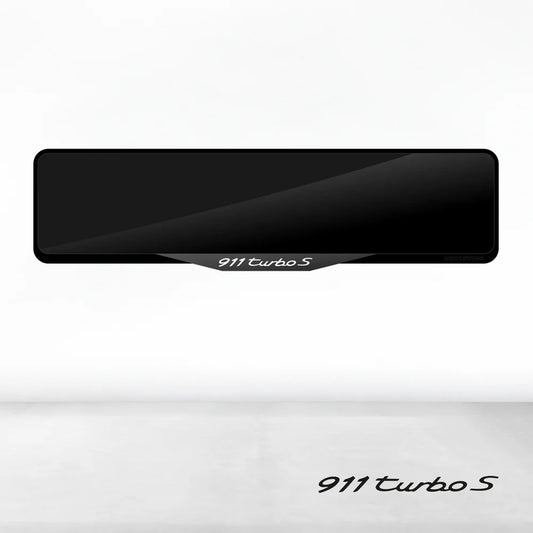 Porsche 911 Turbo S Luxury Signature Plate Holders
