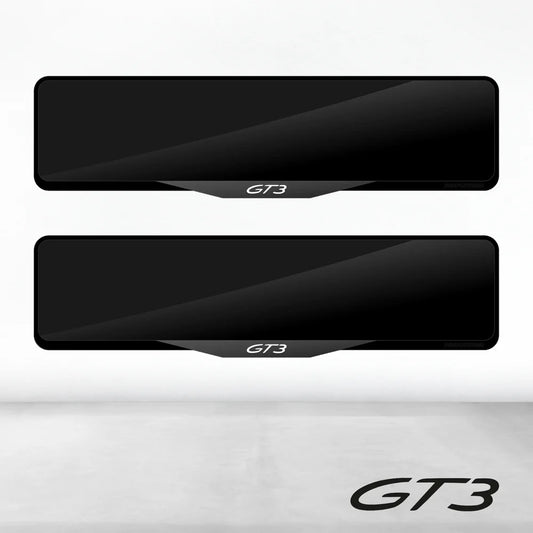 Porsche GT3 Luxury Signature Plate Holders