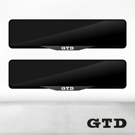 Volkswagen GTD Luxury Signature Plate Holders