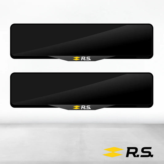 Renault R.S. Luxury Signature Plate Holders