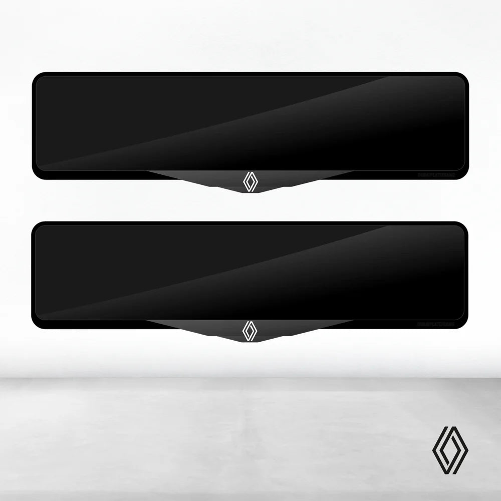 RENAULT Luxury Signature Plate Holders