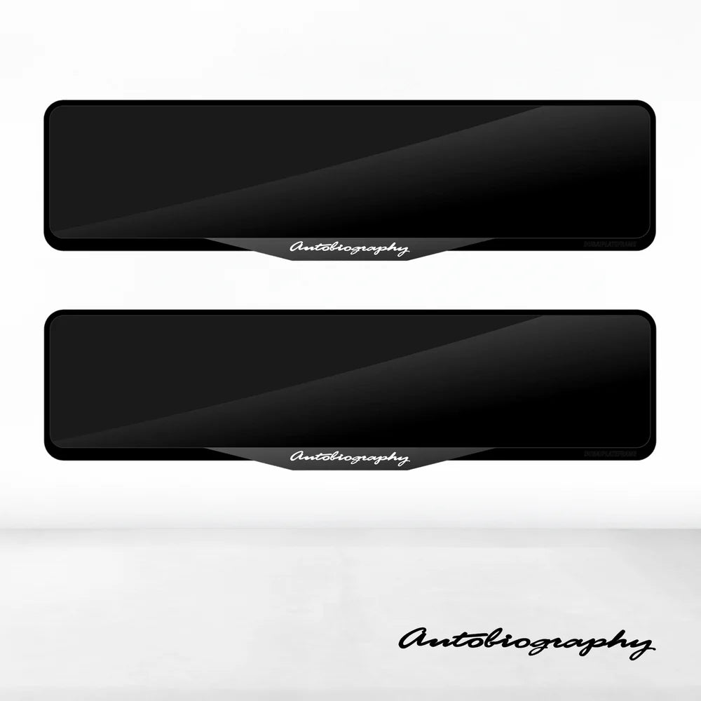 Range Autobiography Luxury Signature Plate Holders