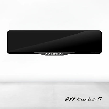 Porsche 911 Turbo S Luxury Signature Plate Holders