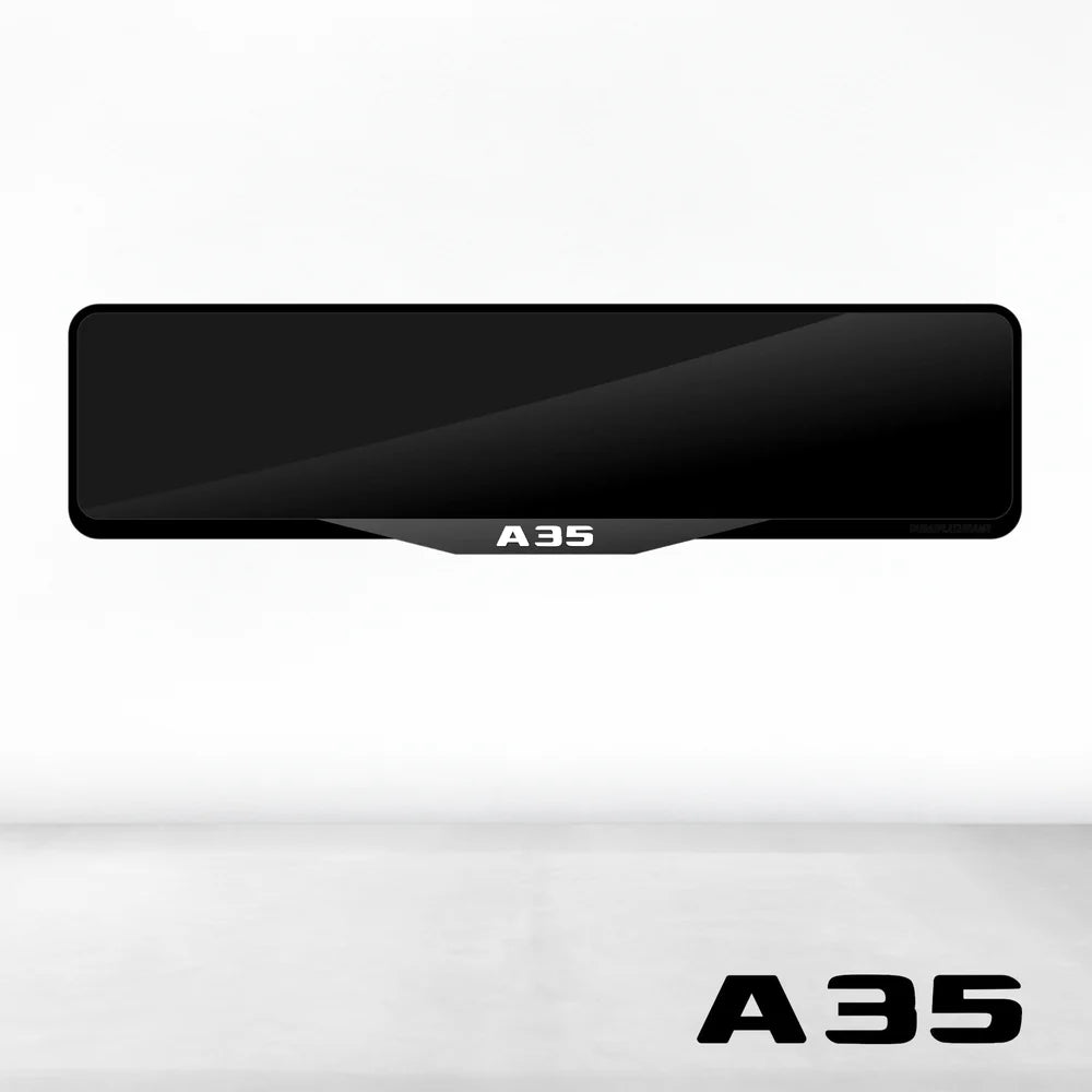 Mercedes A35 Luxury Signature Plate Holders
