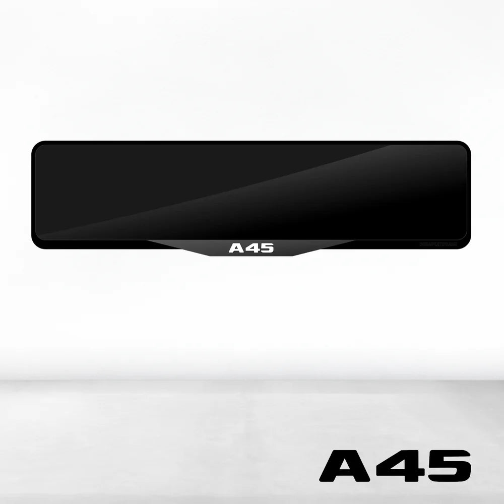 Mercedes A45 Luxury Signature Plate Holders