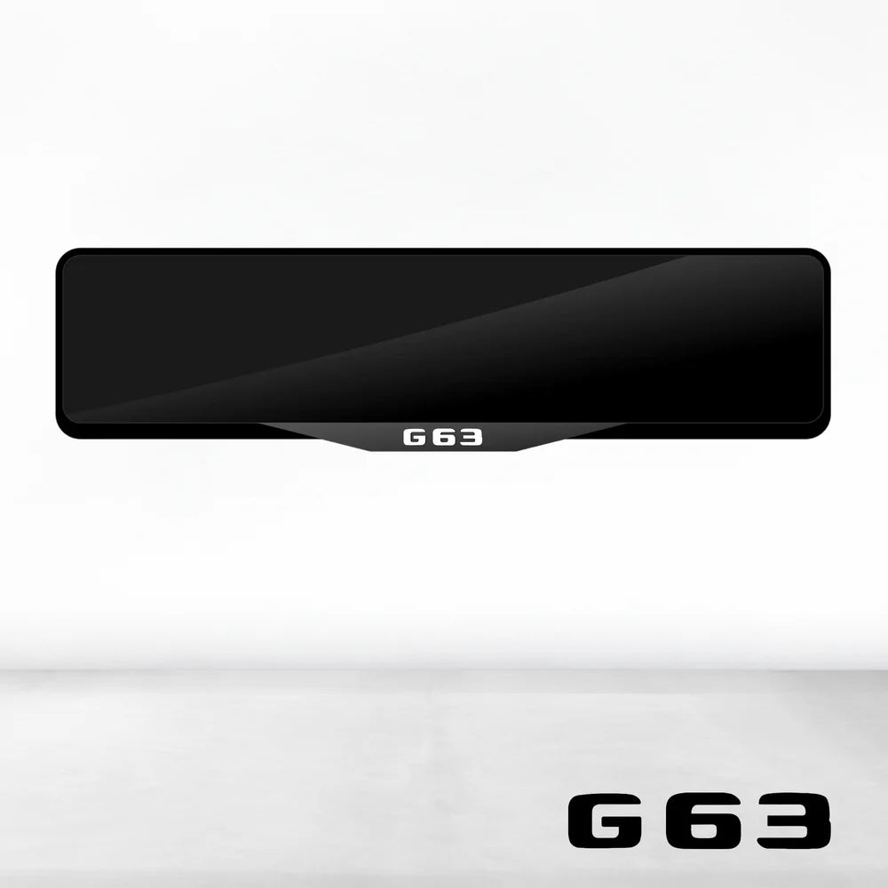 Mercedes G63 Luxury Signature Plate Holders