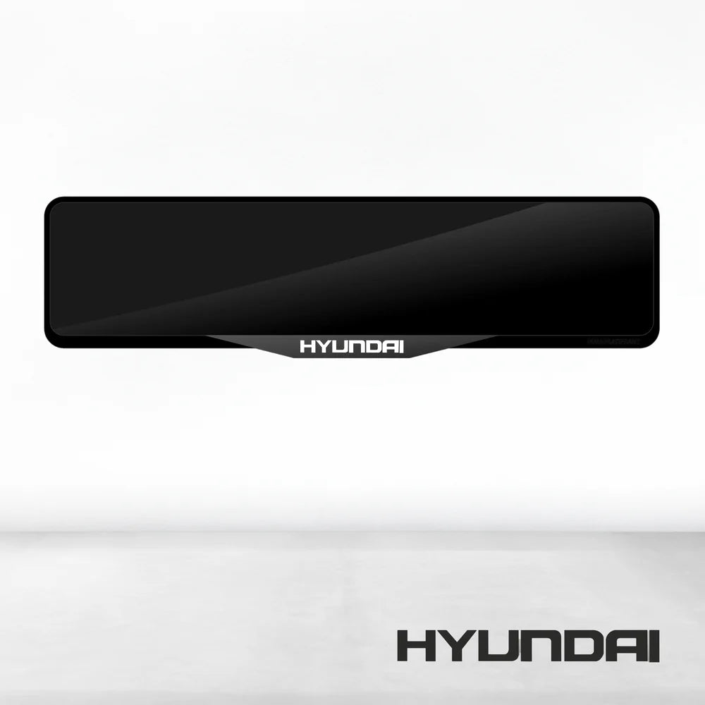 Hyundai Luxury Signature Plate Holders