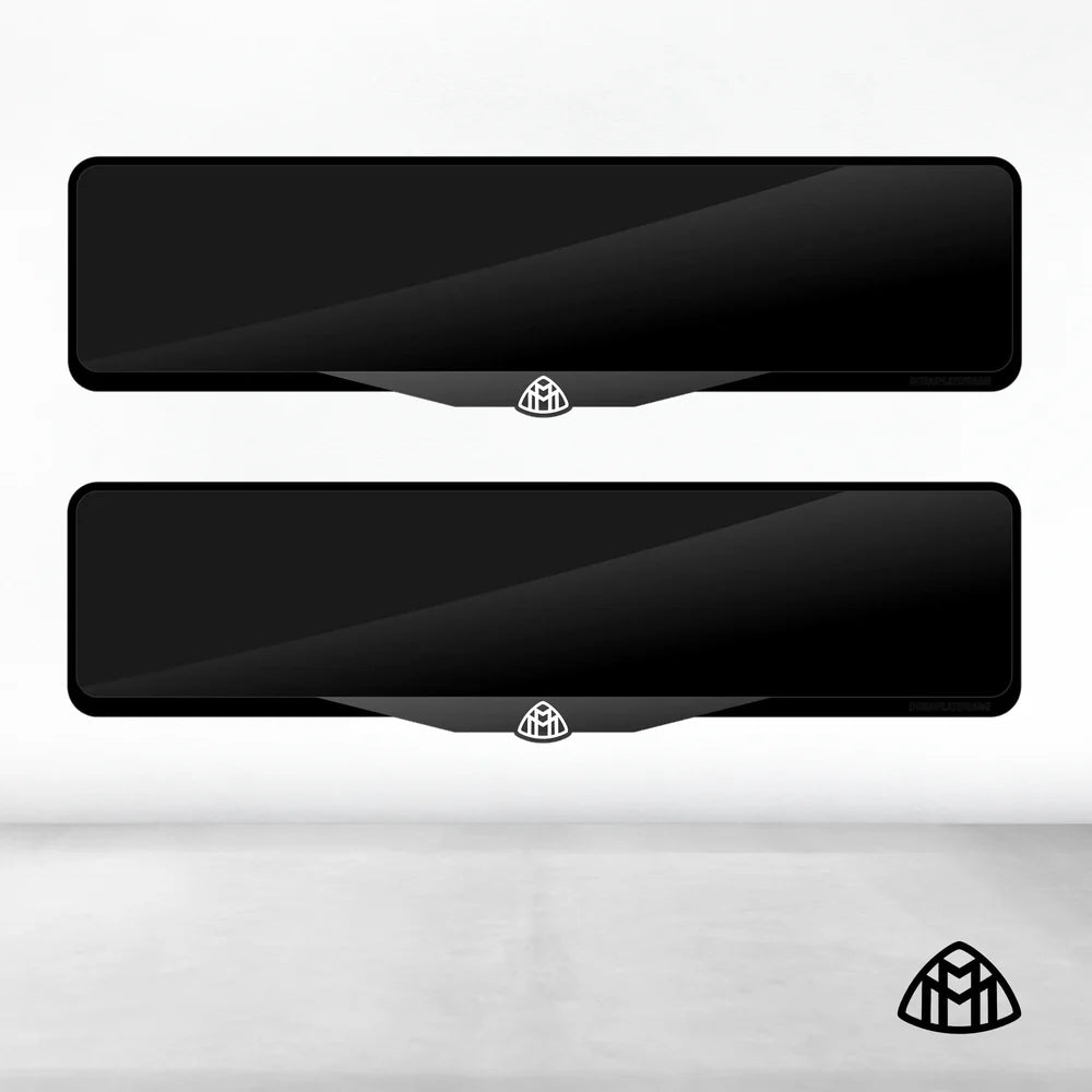 Maybach Luxury Signature Plate Holders