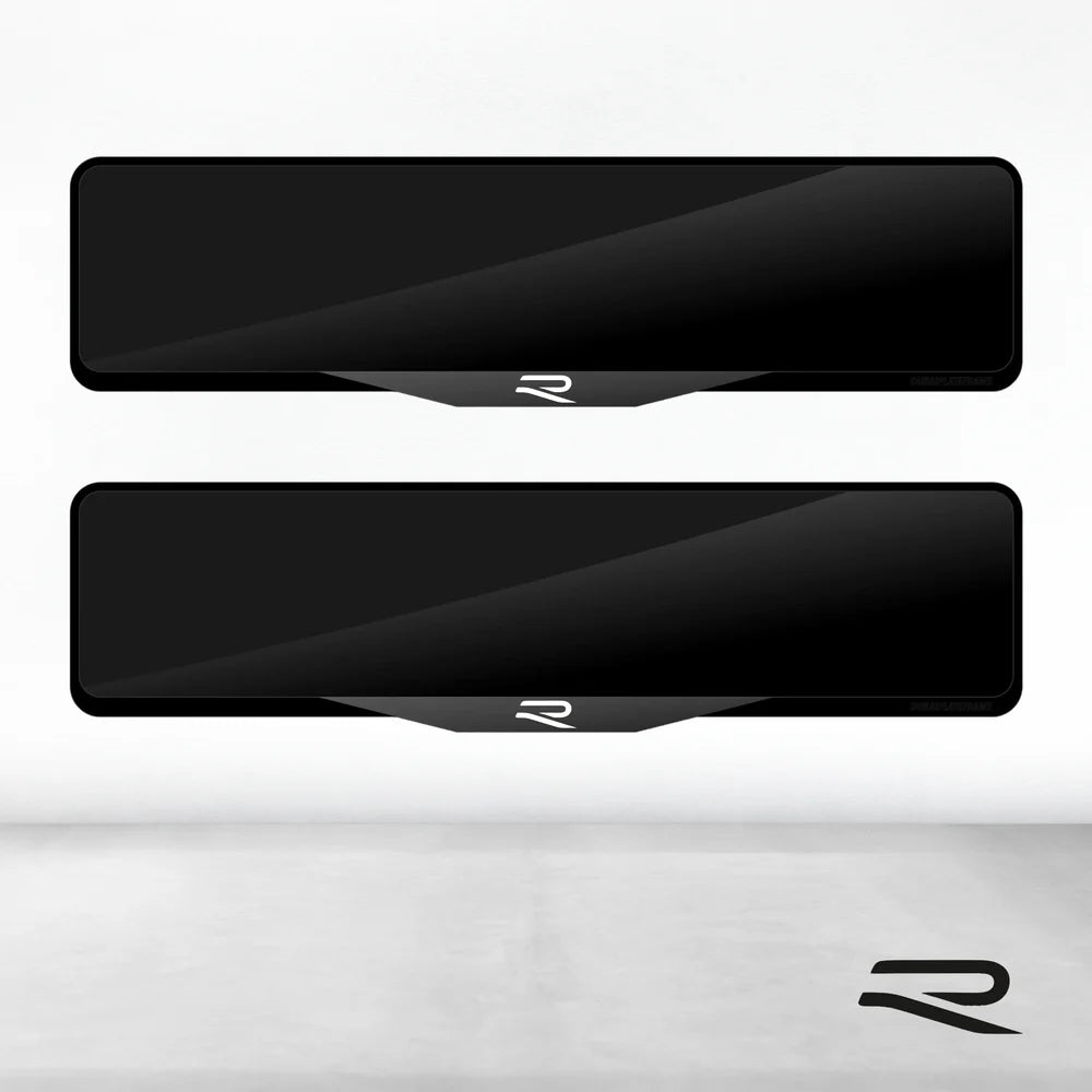 Volkswagen New R Luxury Signature Plate Holders