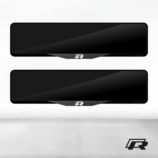 Volkswagen R Luxury Signature Plate Holders