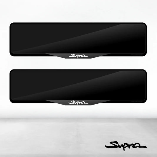 Toyota Supra Luxury Signature Plate Holders