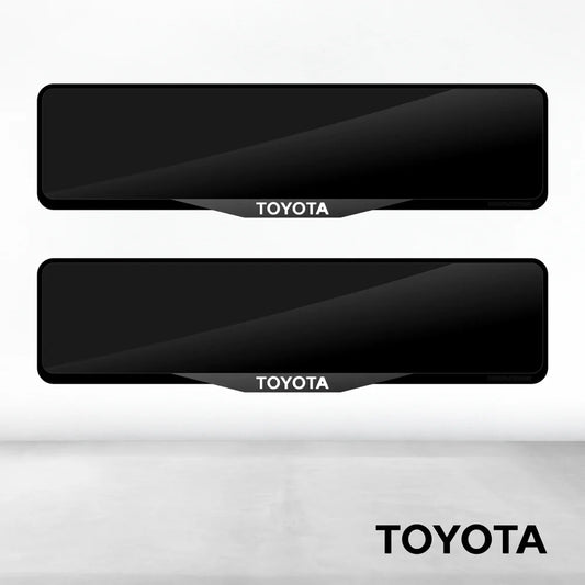 TOYOTA Luxury Signature Plate Holders