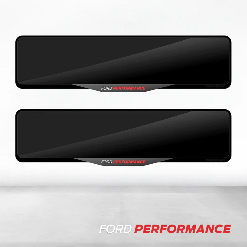 Ford Performance Luxury Signature Plate Holders